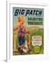 Big Patch Vegetable Label - Watsonville, CA-Lantern Press-Framed Art Print