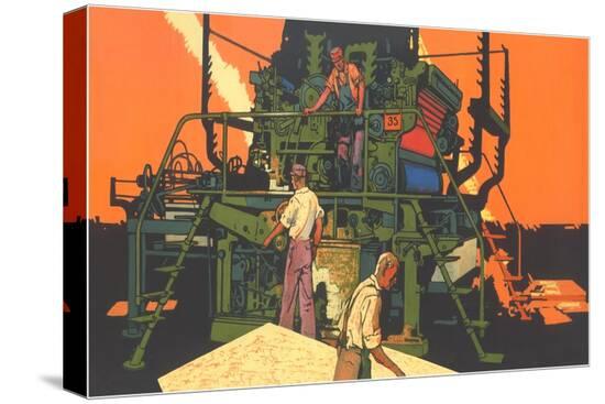 Stretched Canvas Print, , large