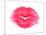 Big Pink Lipstick Kiss-null-Mounted Premium Giclee Print