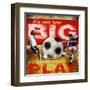 Big Play: Soccer-Robert Downs-Framed Art Print