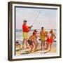 "Big Pole Little Fish", September 1, 1956-Richard Sargent-Framed Giclee Print