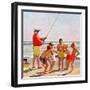 "Big Pole Little Fish", September 1, 1956-Richard Sargent-Framed Giclee Print