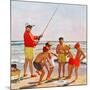 "Big Pole Little Fish", September 1, 1956-Richard Sargent-Mounted Giclee Print