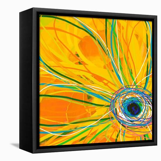 Big Pop Floral I-Ricki Mountain-Framed Stretched Canvas