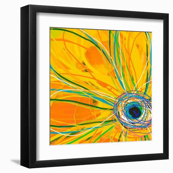 Big Pop Floral I-Ricki Mountain-Framed Art Print