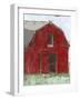 Big Red Barn I-Ethan Harper-Framed Art Print