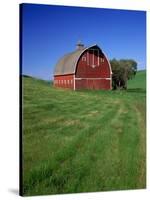 Big Red Barn-Darrell Gulin-Stretched Canvas