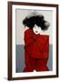 Big Red Bow, 2016-Susan Adams-Framed Giclee Print