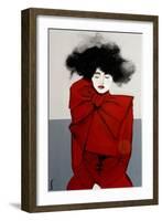 Big Red Bow, 2016-Susan Adams-Framed Giclee Print