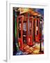 Big Red Doors In The French Quarter-Diane Millsap-Framed Art Print