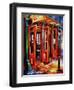 Big Red Doors In The French Quarter-Diane Millsap-Framed Art Print