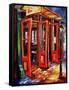 Big Red Doors In The French Quarter-Diane Millsap-Framed Stretched Canvas