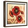 Big Red Poppies I-Gregory Gorham-Framed Photographic Print