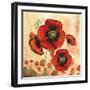 Big Red Poppies I-Gregory Gorham-Framed Photographic Print