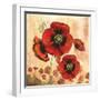 Big Red Poppies I-Gregory Gorham-Framed Photographic Print