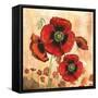 Big Red Poppies I-Gregory Gorham-Framed Stretched Canvas