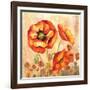 Big Red Poppies II-Gregory Gorham-Framed Art Print