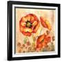 Big Red Poppies II-Gregory Gorham-Framed Art Print