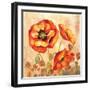 Big Red Poppies II-Gregory Gorham-Framed Art Print