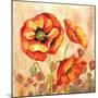 Big Red Poppies II-Gregory Gorham-Mounted Art Print