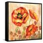 Big Red Poppies II-Gregory Gorham-Framed Stretched Canvas