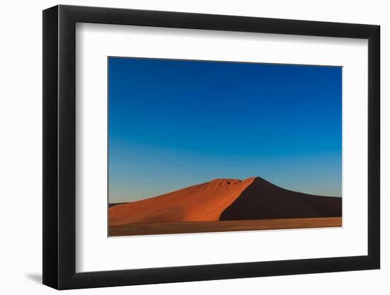 Big Red Sand Dune Sunrise Magic Sossusvlei-phodo-Framed Photographic Print