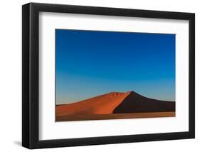 Big Red Sand Dune Sunrise Magic Sossusvlei-phodo-Framed Photographic Print