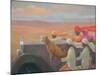 Big Red Turban-Lincoln Seligman-Mounted Giclee Print