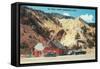 Big Rock Candy Mountain-null-Framed Stretched Canvas