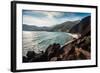 Big Rocks on the Beautiful Red Beach-Olga Gavrilova-Framed Photographic Print