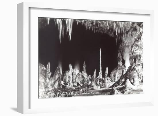 Big Room, Carlsbad Caverns, New Mexico-null-Framed Art Print