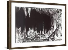 Big Room, Carlsbad Caverns, New Mexico-null-Framed Art Print