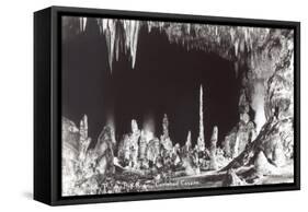 Big Room, Carlsbad Caverns, New Mexico-null-Framed Stretched Canvas