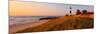 Big Sable Point Lighthouse at dusk, Ludington, Mason County, Michigan, USA-null-Mounted Photographic Print