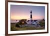 Big Sable Point Lighthouse At Sunset-Adam Romanowicz-Framed Photographic Print