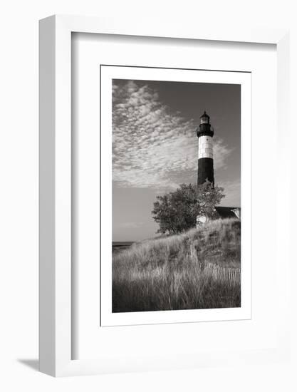 Big Sable Point Lighthouse II BW-Alan Majchrowicz-Framed Photographic Print