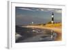 Big Sable Point Lighthouse on Lake Michigan, Ludington SP, Michigan-Chuck Haney-Framed Photographic Print