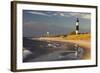 Big Sable Point Lighthouse on Lake Michigan, Ludington SP, Michigan-Chuck Haney-Framed Photographic Print