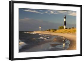 Big Sable Point Lighthouse on Lake Michigan, Ludington SP, Michigan-Chuck Haney-Framed Photographic Print