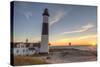 Big Sable Point Lighthouse on Lake Michigan, Ludington SP, Michigan-Chuck Haney-Stretched Canvas