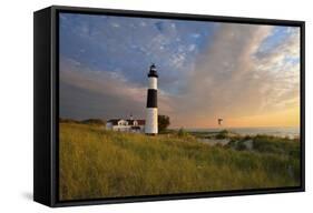 Big Sable Point Lighthouse.-rudi1976-Framed Stretched Canvas