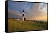 Big Sable Point Lighthouse.-rudi1976-Framed Stretched Canvas