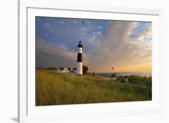 Big Sable Point Lighthouse.-rudi1976-Framed Photographic Print