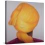 Big Saffron Turban-Lincoln Seligman-Stretched Canvas