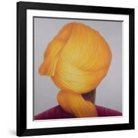 Big Saffron Turban-Lincoln Seligman-Framed Giclee Print