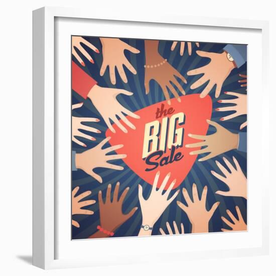 Big Sale Poster-diarom-Framed Art Print