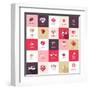 Big Set of Icons for Valentines Day-PureSolution-Framed Art Print