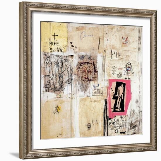 Big Shoes 2-Jean-Michel Basquiat-Framed Giclee Print