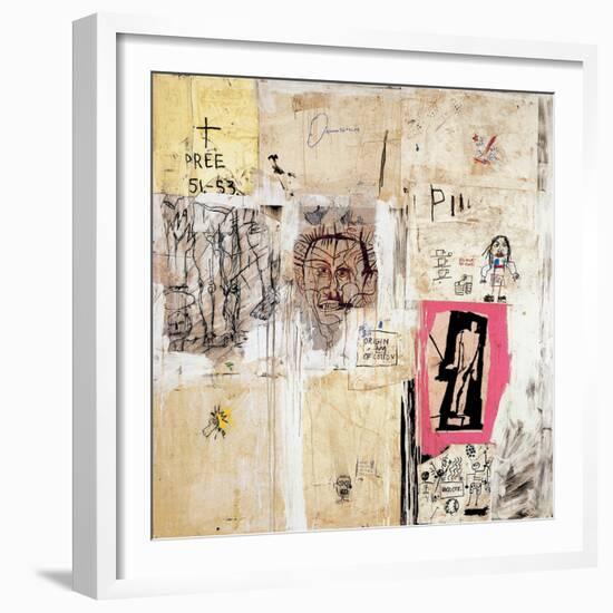 Big Shoes 2-Jean-Michel Basquiat-Framed Giclee Print