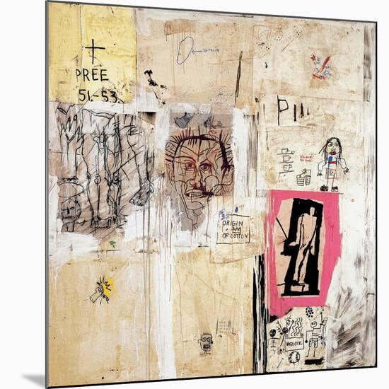 Big Shoes 2-Jean-Michel Basquiat-Mounted Giclee Print